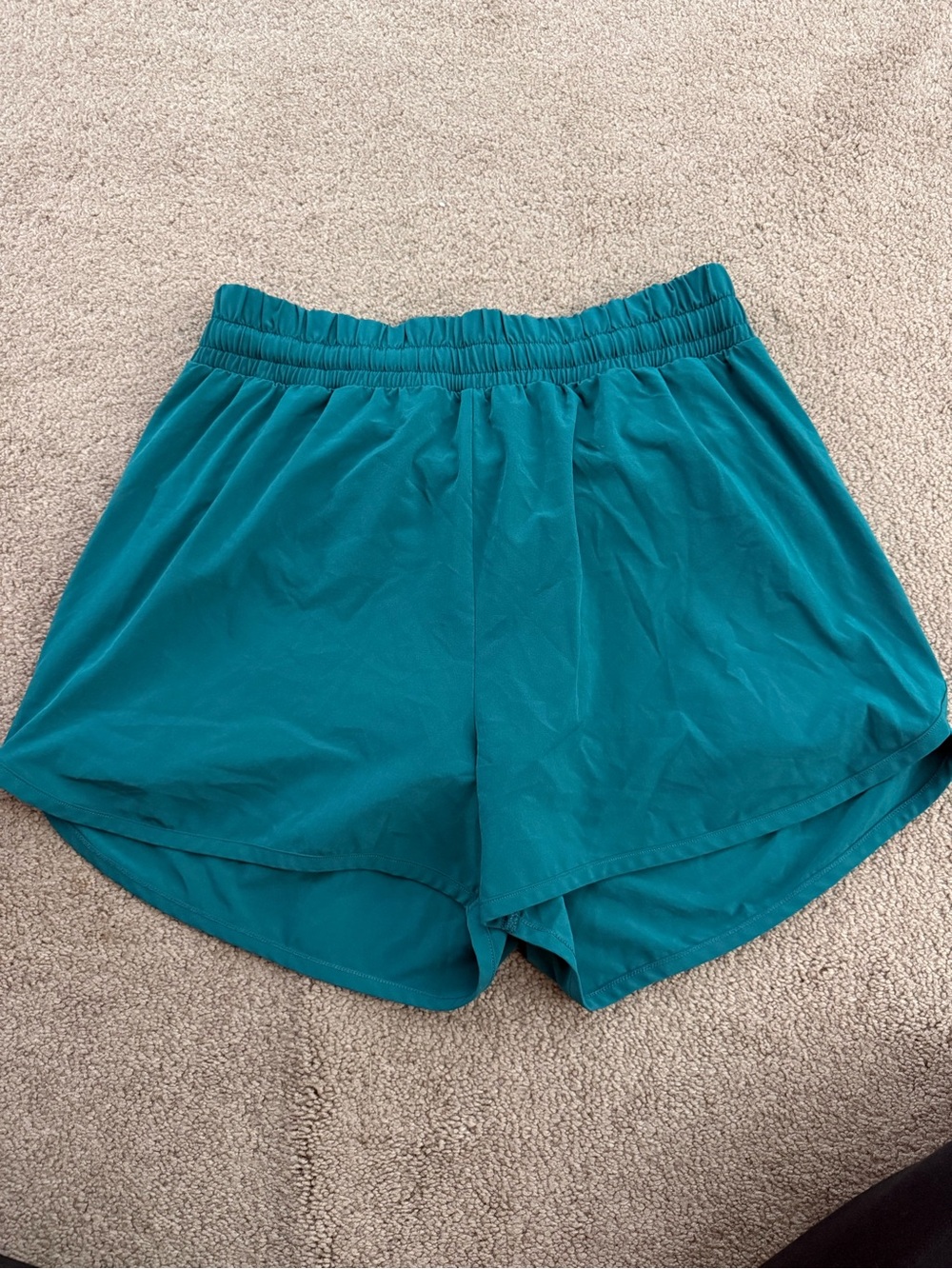 Beyond Yoga Teal Athletic Shorts
